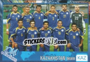 Cromo Team - Kvalifikacije za svetsko fudbalsko prvenstvo 2014 n. 383 - G.T.P.R School Shop
