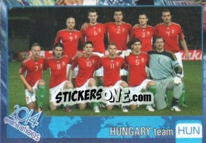 Sticker Team - Kvalifikacije za svetsko fudbalsko prvenstvo 2014 - G.T.P.R School Shop