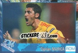 Sticker Ciprian Marica - Kvalifikacije za svetsko fudbalsko prvenstvo 2014 - G.T.P.R School Shop