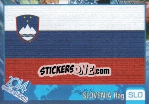 Sticker Flag - Kvalifikacije za svetsko fudbalsko prvenstvo 2014 - G.T.P.R School Shop