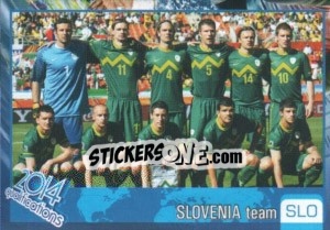 Sticker Team - Kvalifikacije za svetsko fudbalsko prvenstvo 2014 - G.T.P.R School Shop