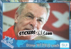 Sticker Ottmar Hitzfeld
