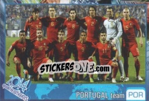 Sticker Team - Kvalifikacije za svetsko fudbalsko prvenstvo 2014 n. 565 - G.T.P.R School Shop