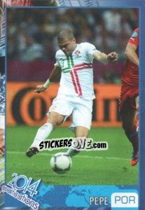 Sticker Pepe - Kvalifikacije za svetsko fudbalsko prvenstvo 2014 - G.T.P.R School Shop