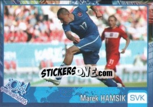 Cromo Marek Hamsik - Kvalifikacije za svetsko fudbalsko prvenstvo 2014 n. 679 - G.T.P.R School Shop