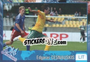 Sticker Edgaras Cesnauskis