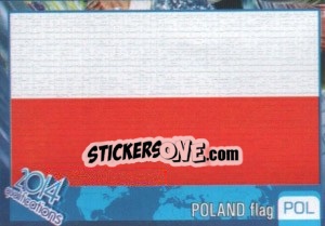 Sticker Flag - Kvalifikacije za svetsko fudbalsko prvenstvo 2014 n. 735 - G.T.P.R School Shop