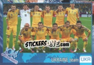 Sticker Team - Kvalifikacije za svetsko fudbalsko prvenstvo 2014 - G.T.P.R School Shop