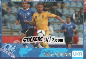 Figurina Andriy Voronin - Kvalifikacije za svetsko fudbalsko prvenstvo 2014 - G.T.P.R School Shop