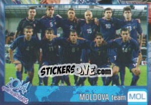 Sticker Team - Kvalifikacije za svetsko fudbalsko prvenstvo 2014 - G.T.P.R School Shop