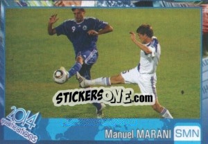 Sticker Manuel Marani - Kvalifikacije za svetsko fudbalsko prvenstvo 2014 - G.T.P.R School Shop