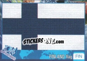 Sticker Flag - Kvalifikacije za svetsko fudbalsko prvenstvo 2014 n. 815 - G.T.P.R School Shop