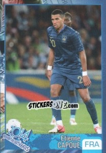 Sticker Etienne Capoue - Kvalifikacije za svetsko fudbalsko prvenstvo 2014 - G.T.P.R School Shop