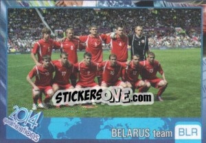 Cromo Team - Kvalifikacije za svetsko fudbalsko prvenstvo 2014 n. 876 - G.T.P.R School Shop
