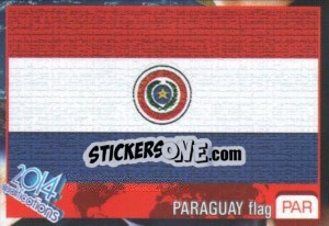 Sticker Flag - Kvalifikacije za svetsko fudbalsko prvenstvo 2014 n. 890 - G.T.P.R School Shop