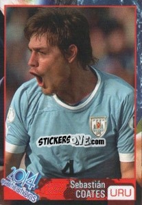 Sticker Sebastian Coates - Kvalifikacije za svetsko fudbalsko prvenstvo 2014 n. 898 - G.T.P.R School Shop