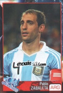 Cromo Pablo Zabaleta