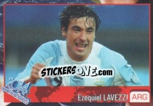 Cromo Ezequiel Lavezzi