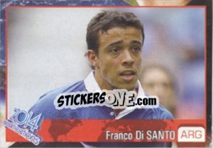 Sticker Franco Di Santo - Kvalifikacije za svetsko fudbalsko prvenstvo 2014 - G.T.P.R School Shop