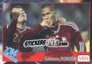 Sticker Salomon Rondon - Kvalifikacije za svetsko fudbalsko prvenstvo 2014 - G.T.P.R School Shop