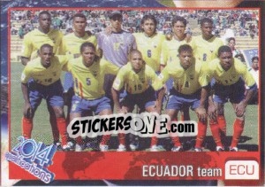 Sticker Team - Kvalifikacije za svetsko fudbalsko prvenstvo 2014 n. 945 - G.T.P.R School Shop
