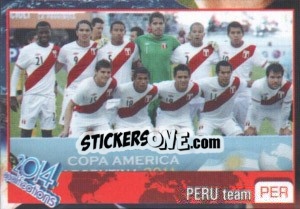 Sticker Team - Kvalifikacije za svetsko fudbalsko prvenstvo 2014 n. 965 - G.T.P.R School Shop