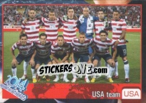 Sticker Team - Kvalifikacije za svetsko fudbalsko prvenstvo 2014 n. 974 - G.T.P.R School Shop