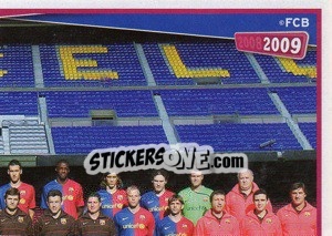 Sticker Plantilla 2008-09 - FC Barcelona 2008-2009 n. 3 - Panini