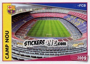 Sticker Camp Nou - FC Barcelona 2008-2009 n. 6 - Panini