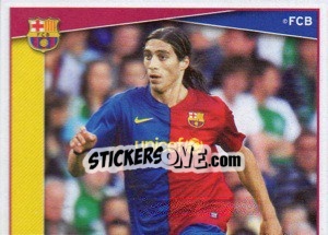 Sticker Martín Cáceres - FC Barcelona 2008-2009 n. 52 - Panini
