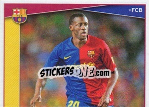 Sticker Toure Yaya - FC Barcelona 2008-2009 n. 76 - Panini