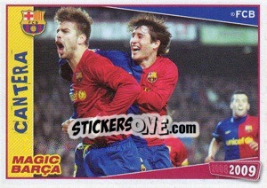 Sticker Cantera - FC Barcelona 2008-2009 - Panini