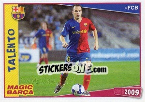 Figurina Talento - FC Barcelona 2008-2009 - Panini