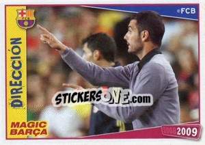 Cromo Direccion - FC Barcelona 2008-2009 - Panini