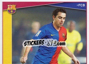 Sticker Xavi - FC Barcelona 2008-2009 n. 98 - Panini