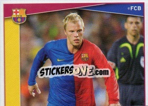 Sticker Gudjohnsen - FC Barcelona 2008-2009 n. 110 - Panini