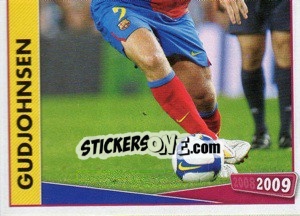 Figurina Gudjohnsen - FC Barcelona 2008-2009 - Panini