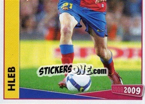 Sticker Alexander Hleb - FC Barcelona 2008-2009 n. 117 - Panini