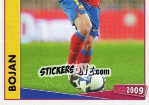 Sticker Bojan Krkic - FC Barcelona 2008-2009 n. 129 - Panini