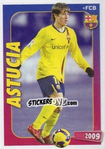 Figurina Bojan Krkic (astucia) - FC Barcelona 2008-2009 - Panini