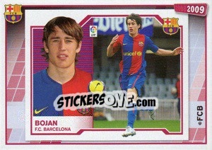 Sticker Bojan Krkic (su primer cromo) - FC Barcelona 2008-2009 n. 133 - Panini