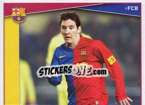 Sticker Messi - FC Barcelona 2008-2009 n. 134 - Panini