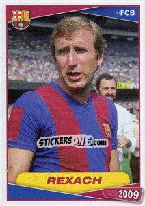 Figurina Rexach - FC Barcelona 2008-2009 - Panini