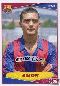 Sticker Amor - FC Barcelona 2008-2009 n. 166 - Panini