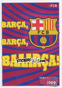 Sticker Barça, Barça, Baaarça! - FC Barcelona 2008-2009 n. 176 - Panini