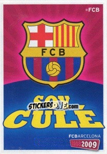 Figurina Soy Cule - FC Barcelona 2008-2009 - Panini