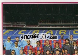 Figurina Plantilla 2007-08 - FC Barcelona 2007-2008 - Panini