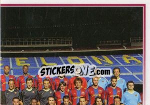 Sticker Plantilla 2007-08 - FC Barcelona 2007-2008 - Panini