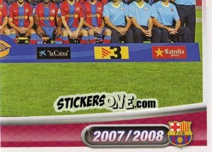 Sticker Plantilla 2007-08