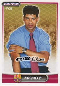 Figurina Frank Rijkaard - FC Barcelona 2007-2008 - Panini